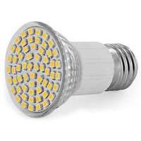 whitenergy led bulb spotlight 60x smd 3528 mr16 e27 3w 230v warm white ...