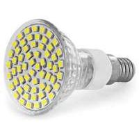 whitenergy led bulb spotlight 60x smd 3528 mr16 e14 3w 230v warm white ...