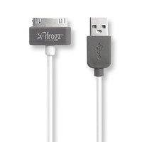 white ifrogz apple charge cable