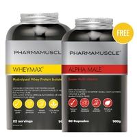 WheyMax & FREE Alpha Male Super Multi-Vitamin