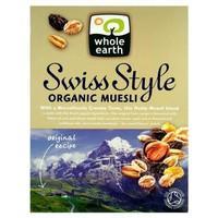 whole earth organic muesli 750g