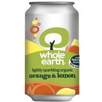whole earth org orange lemon drink 330ml