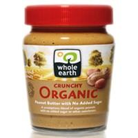 Whole Earth Crunchy Organic Peanut Butter 227g