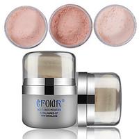 Whitening Soft Makeup Loose Powder Finishing Powder Concealer(Powder PuffMirror in, Assorted 3 Color)