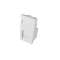 White Cat5e Keystone Jack