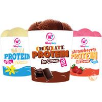 Wheyhey Protein Ice Cream 4 x 150ml - Strawberry