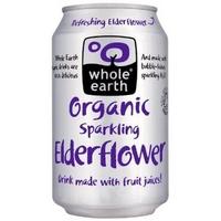 WHOLE EARTH Organic Elderflower Drink - Can (330ml)