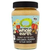 Whole Earth Peanut Butter + Mixed Seeds 340g (1 x 340g)