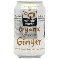 whole earth organic ginger drink can 330ml