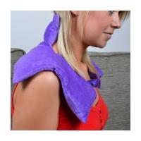 wheat and lavender shoulder and neck pillow