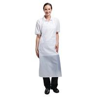 Whites Chefs Apparel A897 Waterproof Bib Apron, White