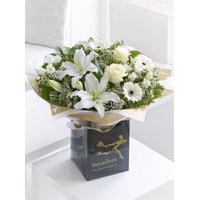 white radiance hand tied