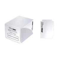 white pro dual deck box 120 cards