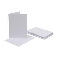 White Cards and Envelopes 5 x 7 Inches 10 Pack