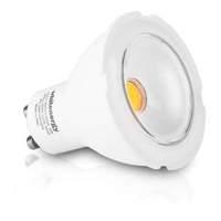 whitenergy led bulb 1x cob led mr16 gu10 8w 230v white warm 09823