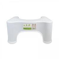 White Toilet Stool, Bathroom Squat Potty For Natural & Comfortable Aid, Training Seat Green House