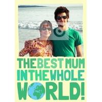 Whole World | Photo Mother\'s Day Card