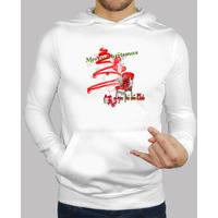 white sweatshirt merry chritsmas