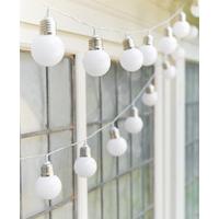 white festoon lights