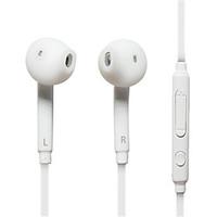 White In-Ear Headphones Headset Earphones for Samsung , PC, CellPhone