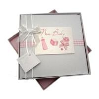 White Cotton Cards Medium Album