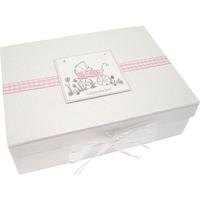 White Cotton Cards PP2 New Pram A4 Keepsake Box