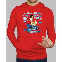 white sweatshirt greyhound - galguitis chronic