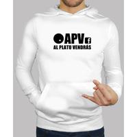 white sweatshirt apv