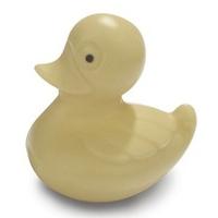 White chocolate Easter duck