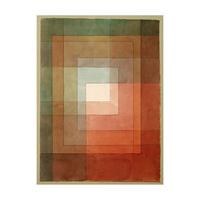 white framed polyphonically by paul klee