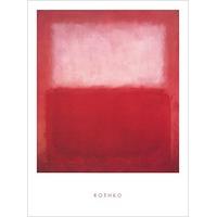 White over Red By Mark Rothko