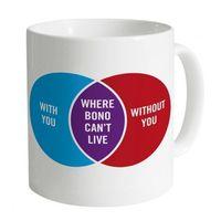 Where Bono Can\'t Live Mug