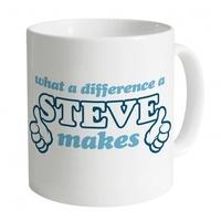 What A Difference A Steve Makes Mug