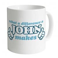 What A Difference A John Makes Mug