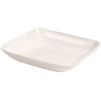 White Square Appetizer Plates