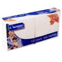 White Serviettes 1ply