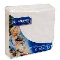 White Serviettes PK50