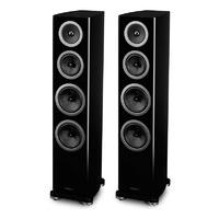 Wharfedale Reva 4 Gloss Black Floorstanding Speakers (Pair)