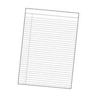 White Box Memo Pad 80 Leaf Ruled A4 [Pack of 10]