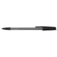 White Box Ballpoint Pen Medium (Black) - (Pack of 50 Pens)