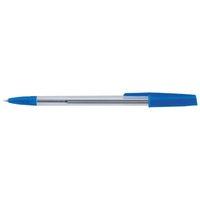 white box ballpoint pen medium blue pack of 50 pens