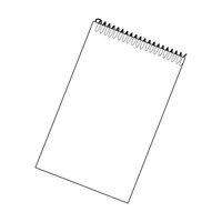 White Box Spiral Notepad 80 Sheets [Pack of 10]