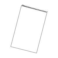 White Box Reporters Notebook Spiral 150 Leaf [Pack of 5]