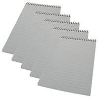WhiteBox Reporters 150 Leaf Spiral Notebook x5