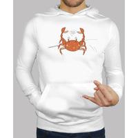 white little crab sweatshirt