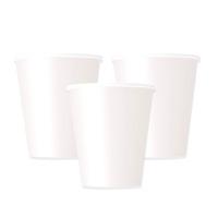 White Big Value Paper Party Cups