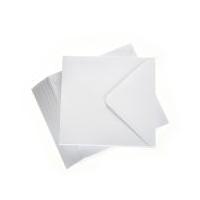 White Premium Envelopes 6 x 6 Inches 50 Pack
