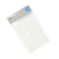 White A6 Hammered Wardrobe Fold Card and Envelopes 10 Pack