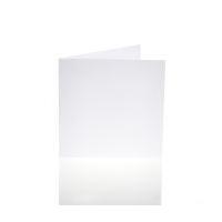 White Hammered Cards and Envelopes 5.8 x 5.8 Inches 50 Pack