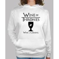 whine of thrones - white jersey girl